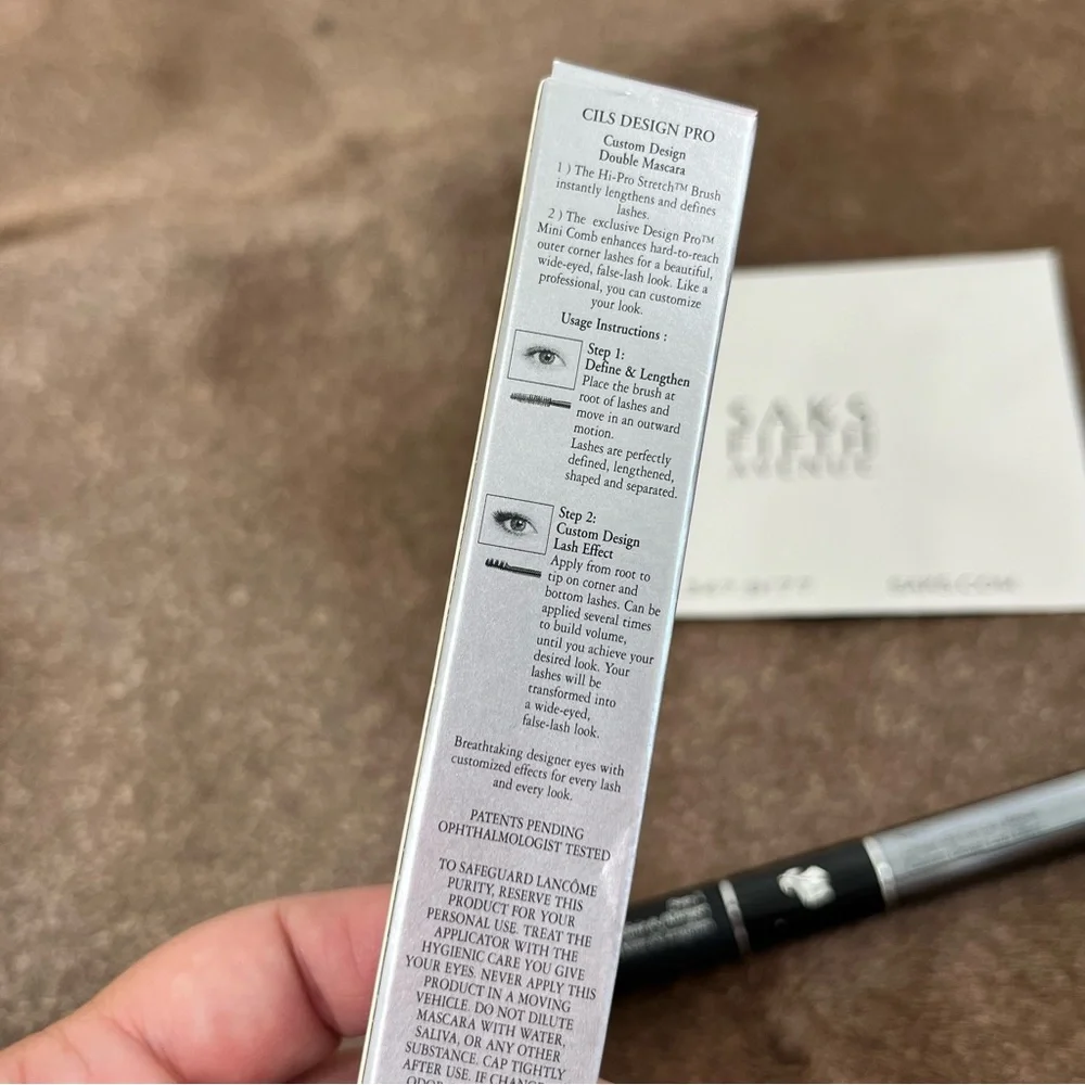 Lancome Double Mascara CILS Design Pro Dual Ended